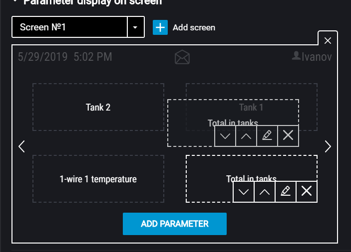 Arrange the parameters 