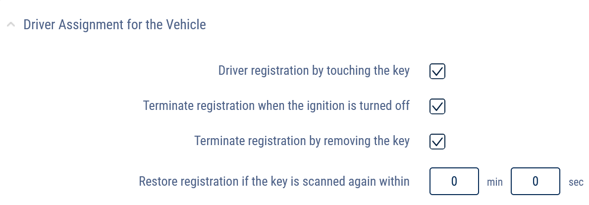 Assigning driver 