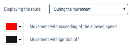 Movement parameters 