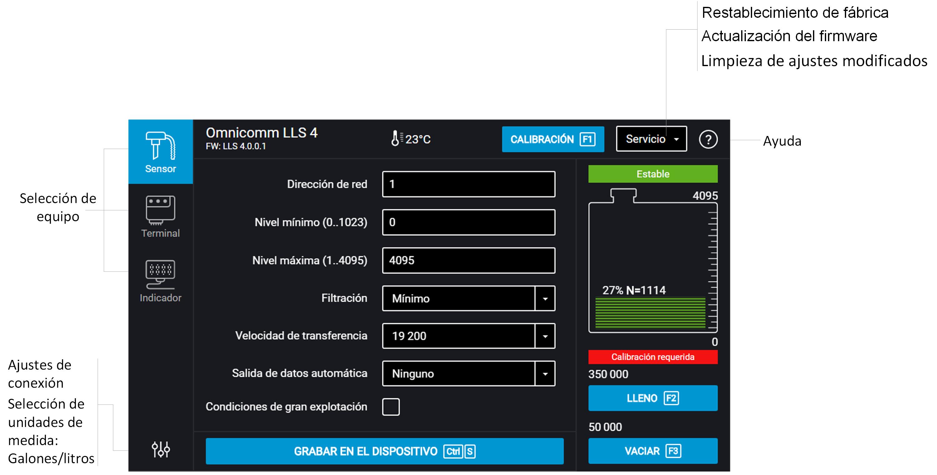 Configurating Omnicomm LLS on PC Configurating Omnicomm LLS on PC