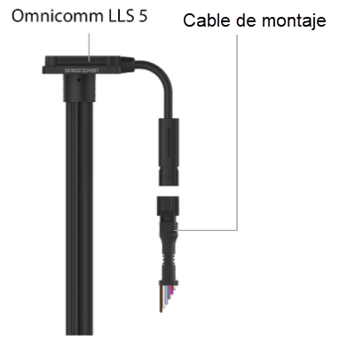 Подключение датчика Omnicomm&nbsp;LLS 5 