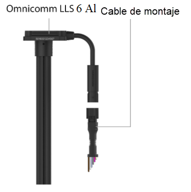 Подключение датчика Omnicomm LLS 5 Подключение датчика Omnicomm LLS 5