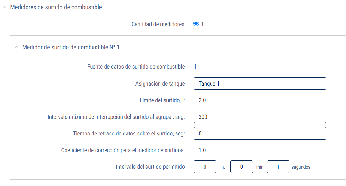 Medidores de surtidos Medidores de surtidos