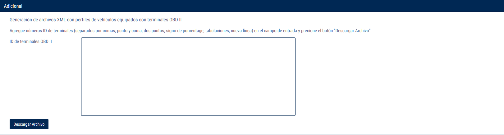 Crear archivo Crear archivo