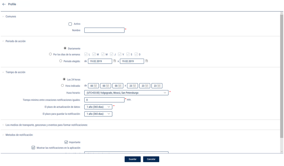 Agregar notificaciones Agregar notificaciones