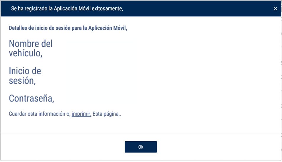 Detalles para la aplicación móvil 