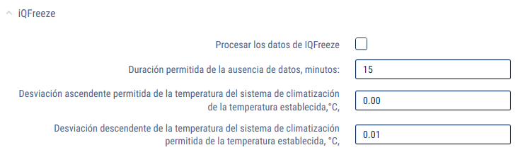 Procesamiento de iQFreeze Procesamiento de iQFreeze