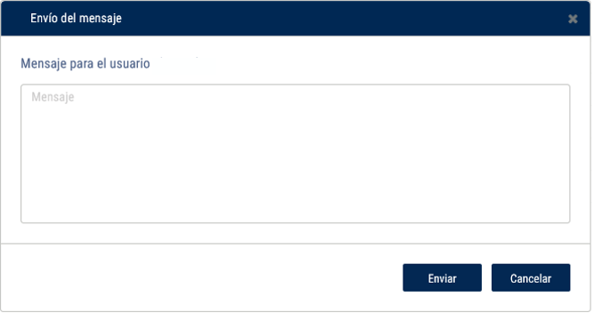 Enviar mensaje Enviar mensaje