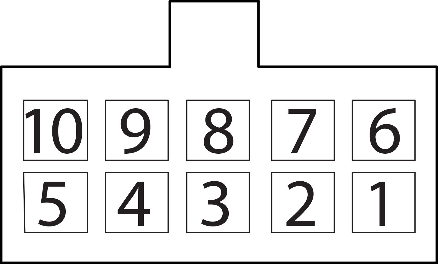 Conector Х2 Conector Х2