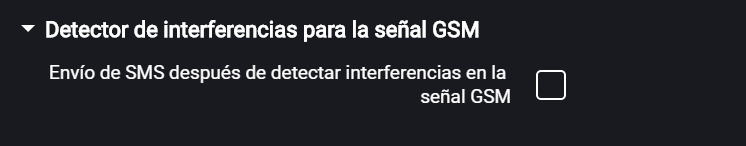 Detector de intento de bloqueo de señal GSM Detector de intento de bloqueo de señal GSM