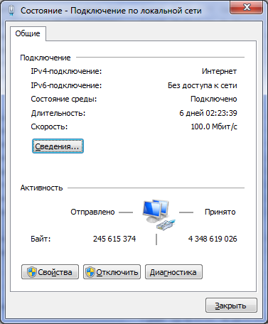 Подключение по локальной сети 