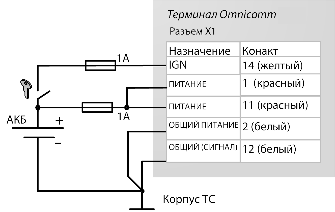 Без прерывателя массы 