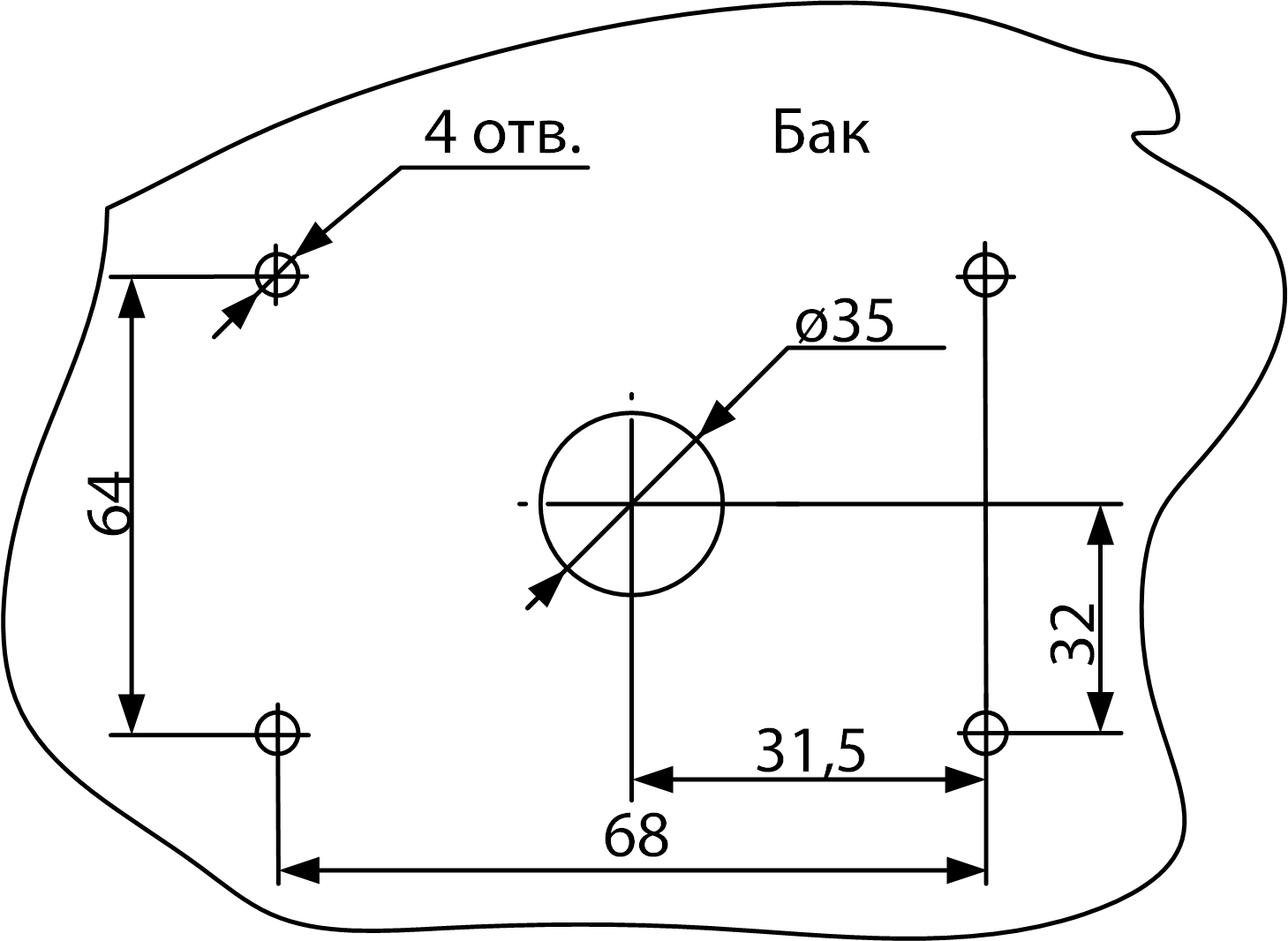 Подготовка места установки датчика Omnicomm LLS 