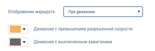 Параметры движения 