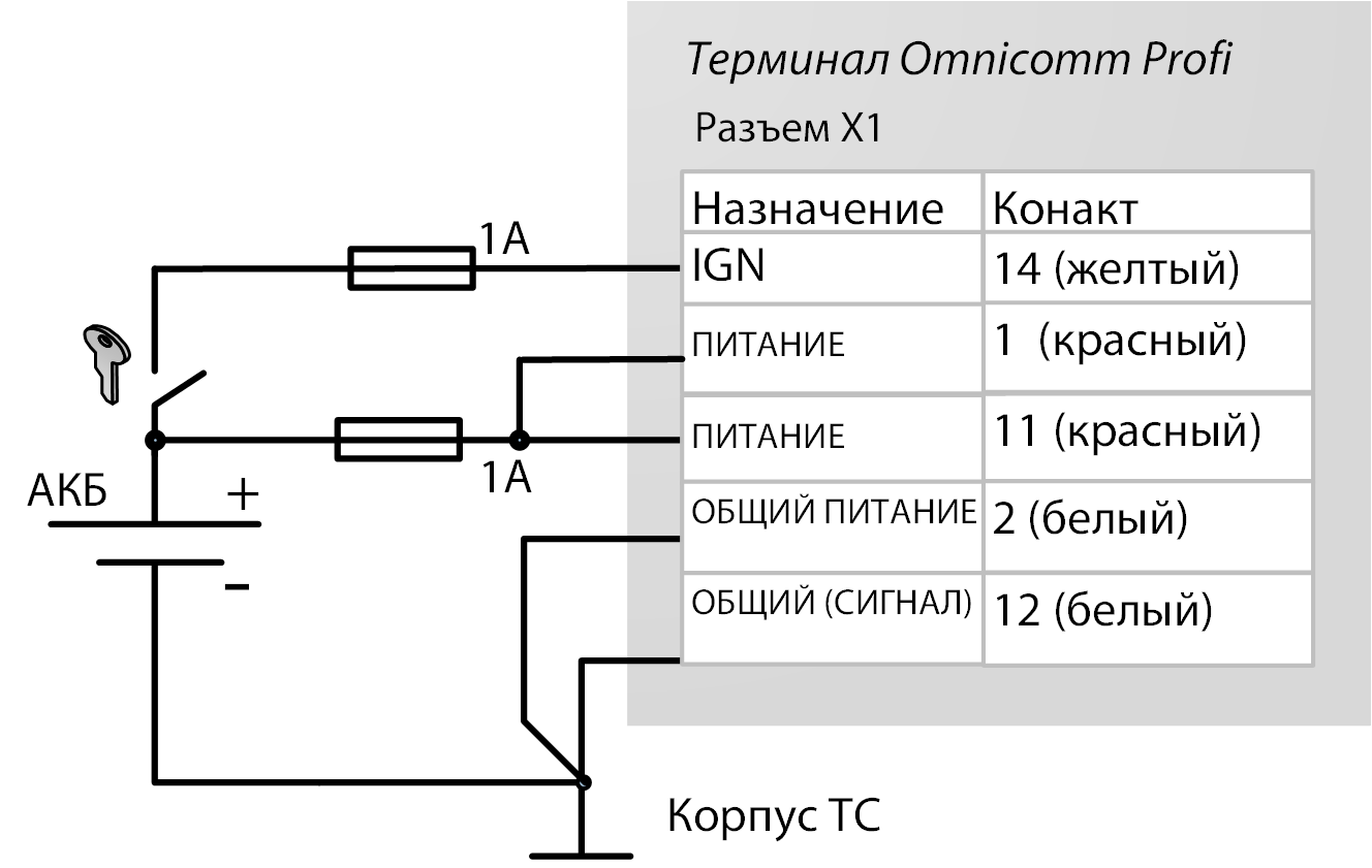 Без прерывателя массы 