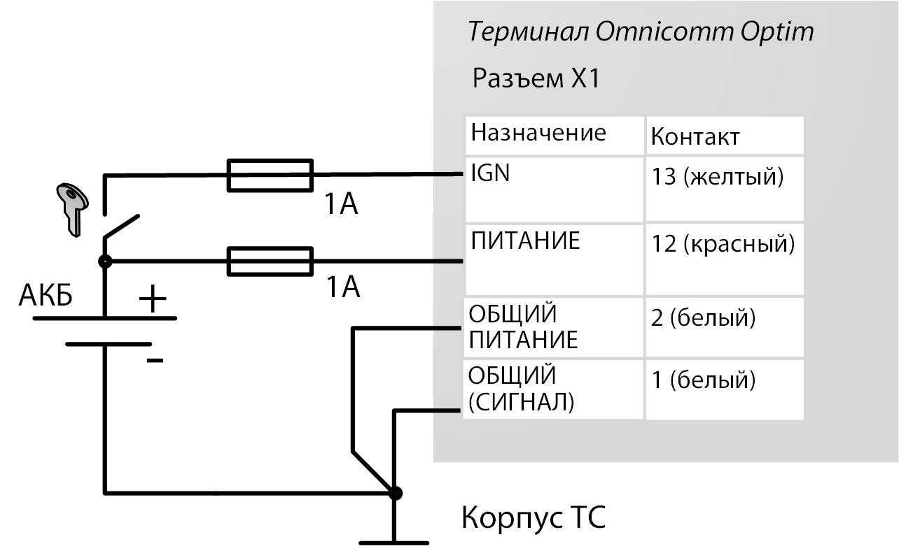 Без прерывателя массы 