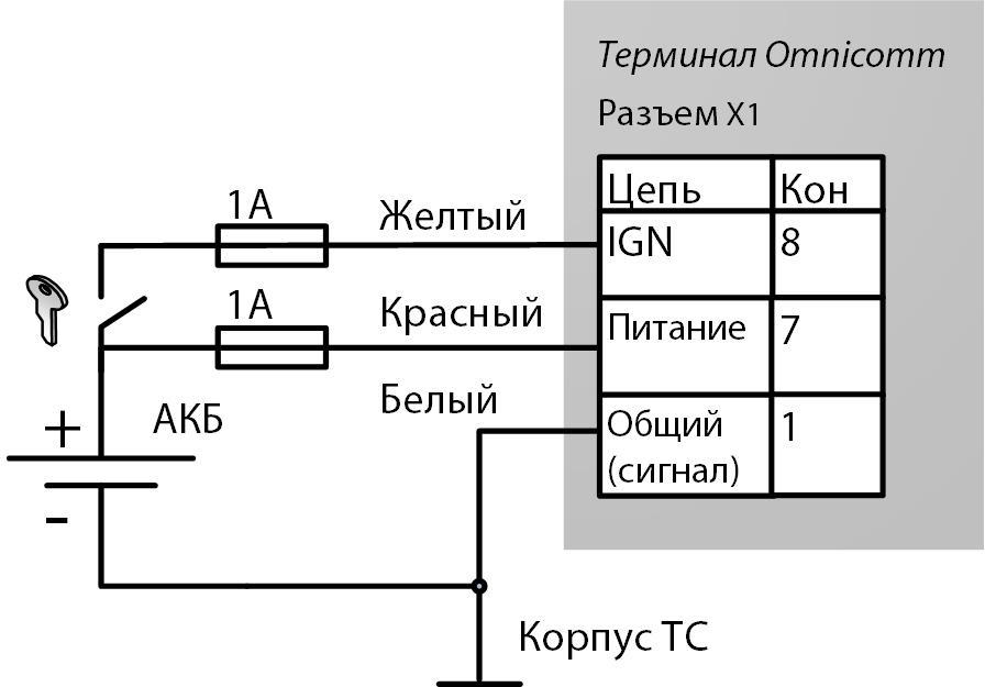 Без прерывателя массы 