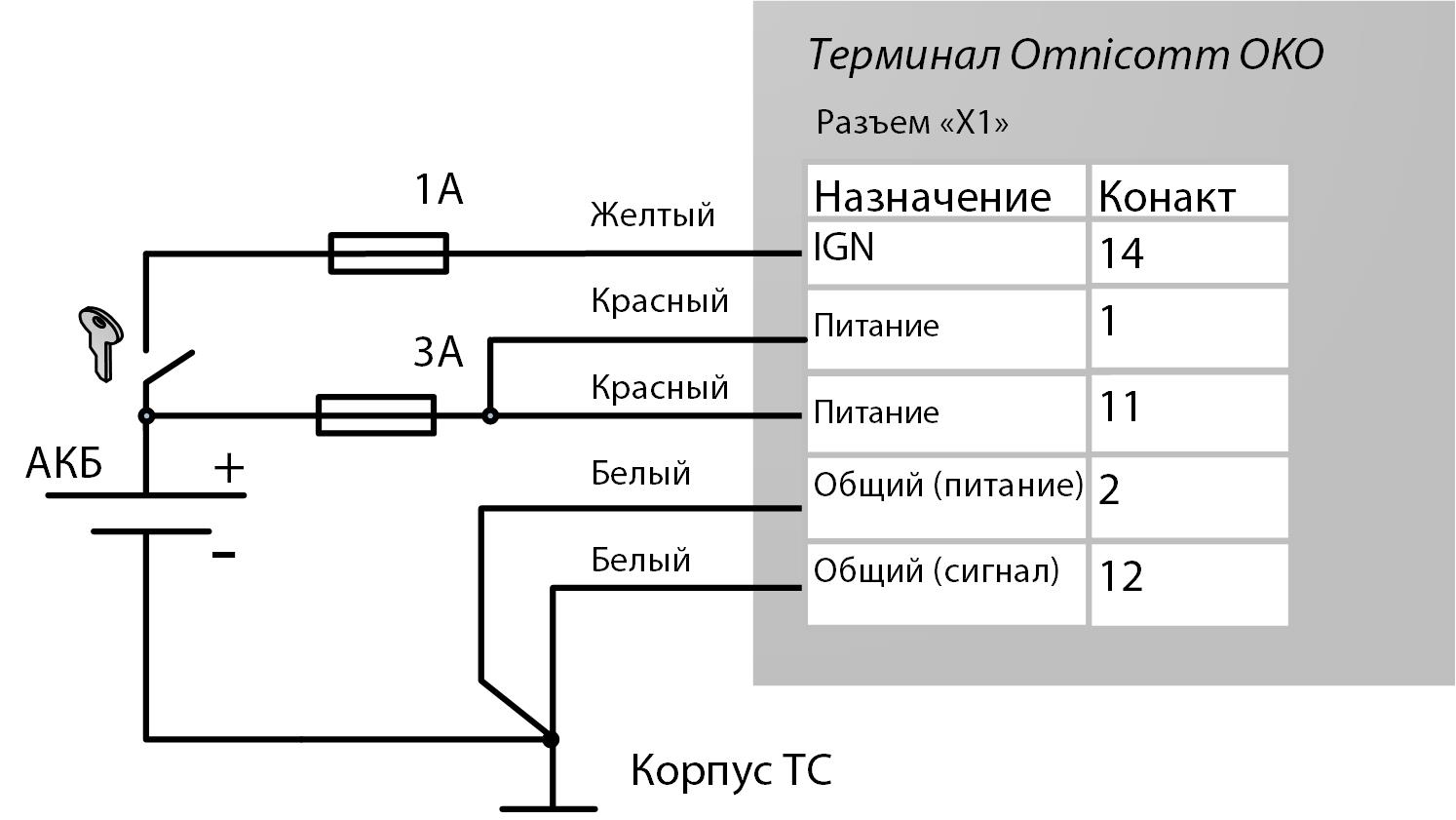 Без прерывателя массы 